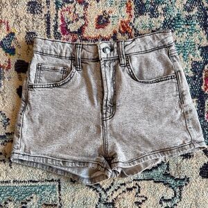 Wild Fable High Waist Gray Denim Shorts